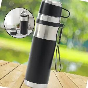 글로 티보틀 보온병 1L 블랙 대용량보온병 커피보온병