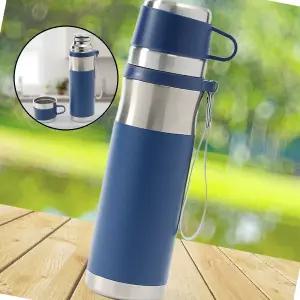 글로 티보틀 보온병 1L 블루 보온병답례품 보온보냉병