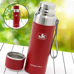 글로 이중스텐 보온병 1L 레드 보온보냉병 커피보온병
