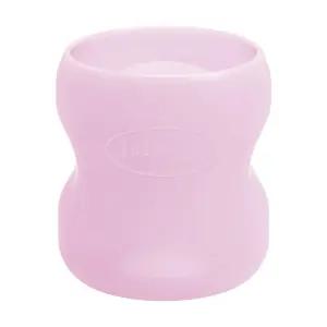 닥터 브라운 옵션+ 와이드넥 유리병 슬리브 100 실리콘 핑크 BPA 프리 5온스 1팩