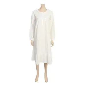 [갤러리아] G/비비안 로멘틱한 무드의 면 자가드 스트라이프 여성원피스(GW8905A)IV