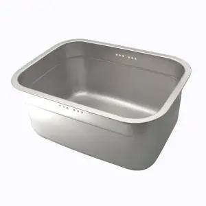 올품락 국산 포스코 STS304 스텐 설거지통 10L