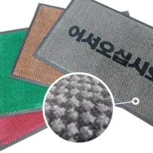 레드 점박이 50X80cm 어서오십시오 도트 현관매트 발매트 센스있는 선택