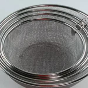 망 바구니 원형바구니 대 스텐 깔끔한 정리 데일리 필수템 모던한 디자인