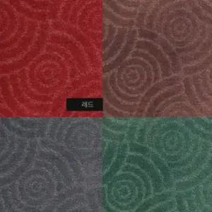 써클 카펫 현관매트 50X80cm 브라운 밀리켄 스타일 실용적인 데일리템