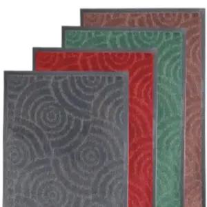 써클 카펫 현관매트 60X90cm 그레이 밀리켄 스타일 데일리 필수템