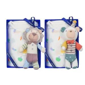 [압소바] 2026SS 배지7부내의2벌 애착인형2종 쌍둥이세트 (B1A1B10390)