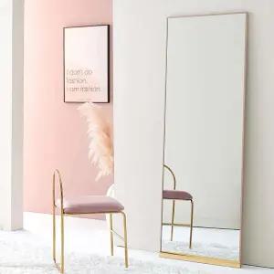 OFW 직각 전신거울 700x1700 받침대포함 3색상 신발장전신거울