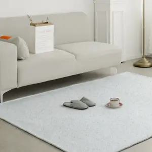 거실 러그 소프트러그 극세사 먼지없는 사각 러그 사계절 침실 인테리어 현관 주방 매트