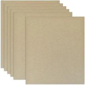 책 커버 스크랩북 백킹 바인딩 및 DIY 공예 프로젝트를 위한 20팩의 튼튼한 칩보드 시트 8.5 x 11인치