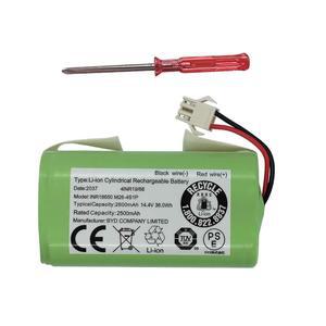 용 교체 배터리: 디봇 N79S 500 DN622.11 유피 로보백 11S 맥스 12 15C 15T 30C 35C G10 하이브리드 G20 G30 엣지 R500 R450 2600mAh 14.4v OEM BYD