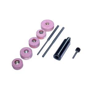 [미국배송] 시바 도구 수족(11/16인치) 밸브 시트 그라인더 스톤 5개 및 수족 홀더가 있는 파일럿 2개