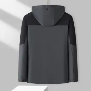 남성 상의 배색 바람막이 재킷 야상사파리 트렌드 봄가을 아웃도어 점퍼 후드 원픽3