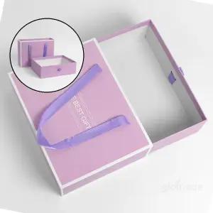 글로 선물상자 기프트백 퍼플 23.5x17cm 종이박스