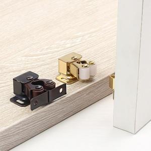 4피스 캐비닛 캐치 도어 스톱 클로저 스토퍼 옷장 가구 하드웨어 피팅 용 나사가있는 댐퍼 버퍼
