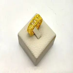 24K 순금 2돈 입체 컷팅 체인 반지