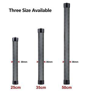 카메라 콜드슈 확장바25cm/35cm/50cm 카본 연장봉 안정화 핸드헬드 폴 GoPro DSLR 액션