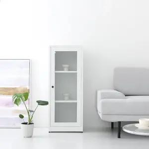 선반 철제선반 철제 거실장 거실 북유럽 유리 캐비넷 선반장 수납장