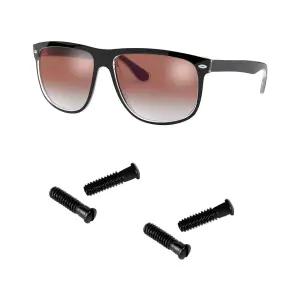 레이밴 RB4147 BR4181 RB4175 선글라스 수리 키트 교체용 나사(4개 세트) 드라이버(블랙)