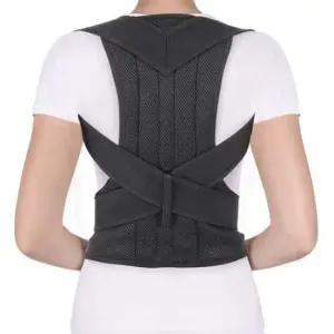 바른자세 굽은 등 말린 어깨 목을 바른 자세로 유도 밴드