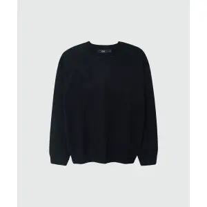 이지오 EZIO 소프트 플레인 라운드 니트 블랙 1973343