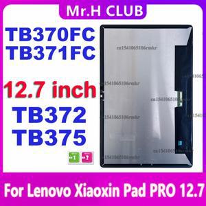 12.7 lenovo 호환 Xiaoxin Pad Pro Tb370fc TB370FU TB372FC TB375 태블릿 디스플레이 LCD 화면 교체 터치