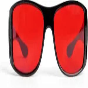 데이브 애스프리의 트루다크 트와일라잇 핏오버 여성 및 남성용 블루 라이트 글래스 레드 렌즈가 야간 사용