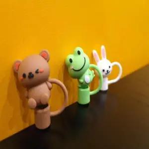 빨대뚜껑 텀꾸 동물 스탠리 호환 텀블러 빨대마개 3종세트 10mm