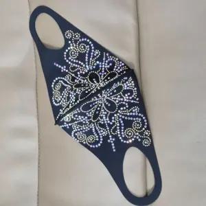 플라워 큐빅 마스크 디자인마스크 화려한마스크 아줌마 선물 여성 40대