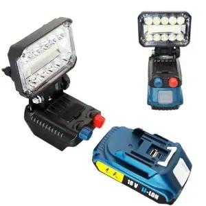 랜턴 LED 충전식 야외 멀티 캠핑 작업등 투광기 40W