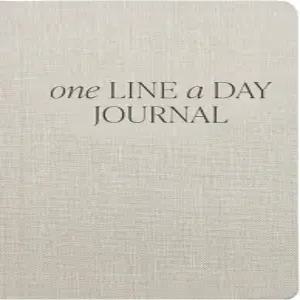 스위트 워터 데코 탄 원 라인 어 데이 저널 - 날짜 미정 366 페이지 5년 기념 도서 연간 및 일기 금색 리본