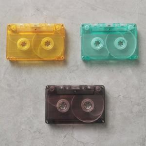 오디오 자기 녹음 빈 테이프 케이스 방진 상자 1Pc 카세트 투명 보관
