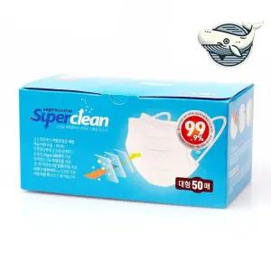 편안한 숨쉬기 비말 차단 마스크 50매 일회용 pvz4+5VMV