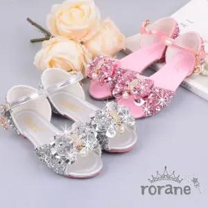 여름 리본 샌달 공주 여아 구두 QWy3+1PMr