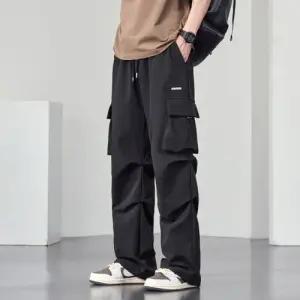 샤오원샵 남친 바지 면 캐주얼 봄여름 봄가을 등산 스트레이트핏 키작남 꾹3