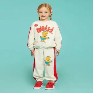 [베베드피노] BP51PD327  와이키 컬러 블록 스웨트팬츠