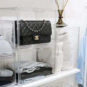 아크릴 피규어 큐브 케이스 장식장 굿즈 진열장 클리어 수납 보관함 쇼 다용도 잠난감보관함 투명