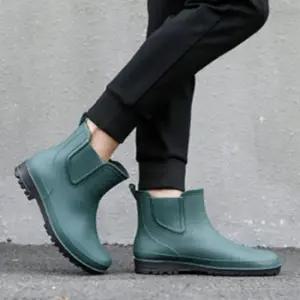 남성용 여름철 방수 고무 레인부츠 장화 신발 롱레인부츠 숏레인부츠 남성레인부츠