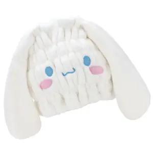 스케이터 목욕용 헤어캡 시나모롤 1P 수분 흡수 모자탕 목용용 사워용 물놀이 탕모자 세면용 샤워 용머리수