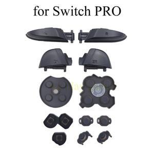 LR 트리거 키 버튼 Nintend Switch NS Pro 컨트롤러 고무 전도성 패드 실리콘 수리 부품