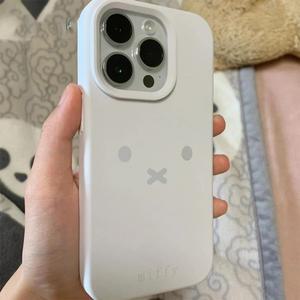 카와이 미피 아이폰 11/12/13/14/15/16ProMax 폰 케이스 실리콘 낙하 방지 심플 전체 보호 소프트 크리스마