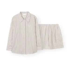 [갤러리아] [오르시떼] 여성 H017 벨레 긴소매+3부팬츠 파자마 세트