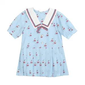 [롯데백화점]티파니 블루 돛단배 카라OP(T22KAO010)