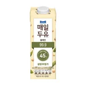 매일두유 99.9 950ml X12팩/무가당두유/고단백두유/무배