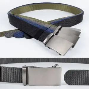 남성 자동 버클 청바지 골프 캐주얼 벨트 남자 허리띠 (KYR-WB72320)