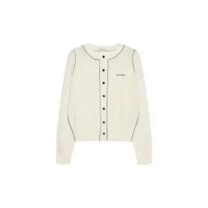 갤러리아 (르샵블랑) 배색라인 포인트 울 가디건L1G32KCD070