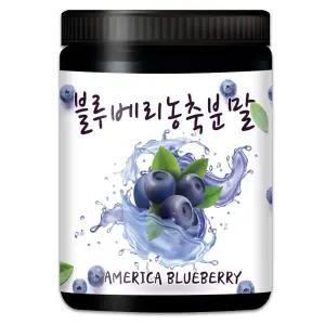 블루베리 농축 분말 300g/샐러드/간편한/건강한/직장인/간식/업소용/가정용/건조/건베리/말린/마른/과일