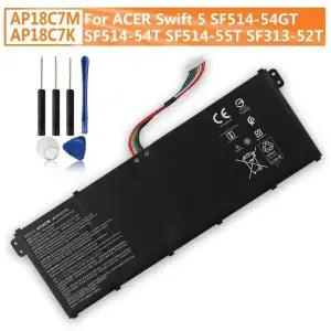 3634mAh AP18C7M AP18C7K 교체용 배터리 ACER 5 SF514-54GT SF514-54T SF514-55T SF313-52T SF514-55T-70LG