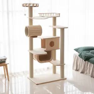 가르르 고양이 원목 캣타워 캣폴 다묘 추천 선물 갤럭시