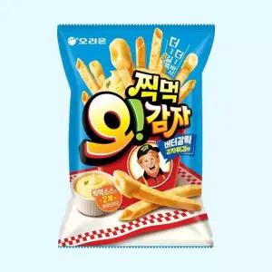 오리온 찍먹 오감자 버터갈릭 감자튀김맛 115g